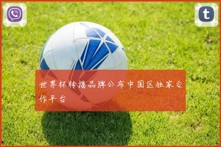 世界杯转播品牌公布中国区独家合作平台